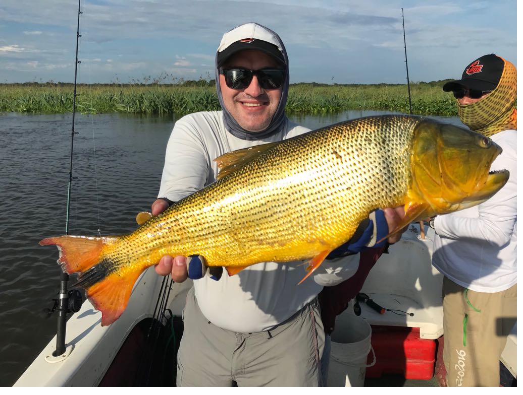 Pacote de 2 dias de pesca na Argentina em duplas